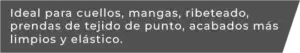 Recubridora plana industrial Baoyu BML-500B de 5 hilos y 3 agujas