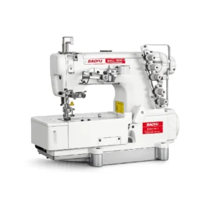 Recubridora plana industrial Baoyu BML-500B de 5 hilos y 3 agujas