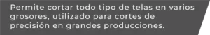 cortadora de tela rc 100