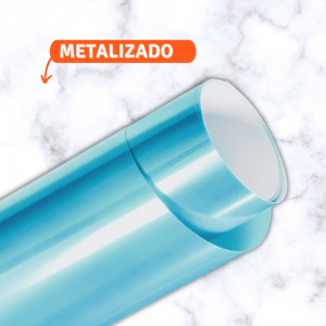 vinil textil metalizado