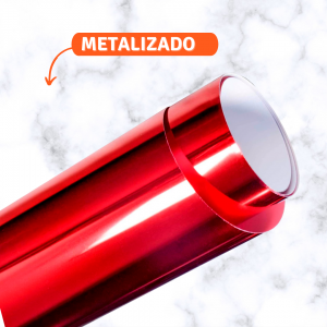 vinil textil metalizado