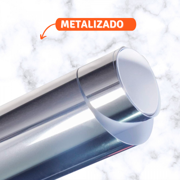 vinil textil metalizado