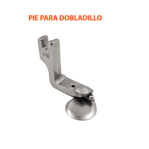 prensatela de dobladillo