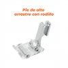 Pie de alto arrastre con rodillo