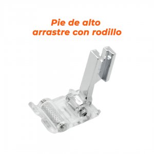 Pie de alto arrastre con rodillo