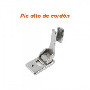 Pie alto de cordón