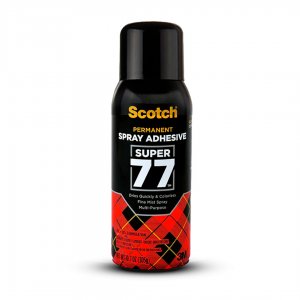 Pegamento spray para tapete de corte