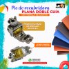 Pie de rodillo con doble guía