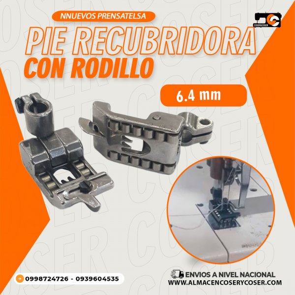 Pie con rodillo