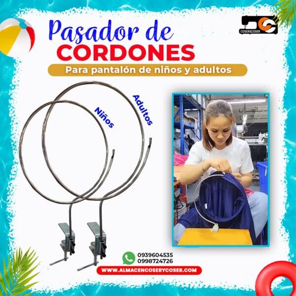 Pasador de cordones