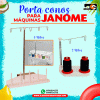 Porta conos Janome