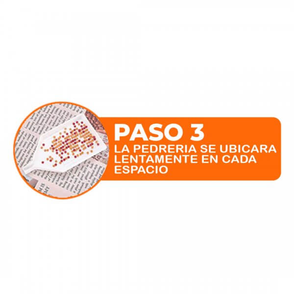 Base para colocar pedrería