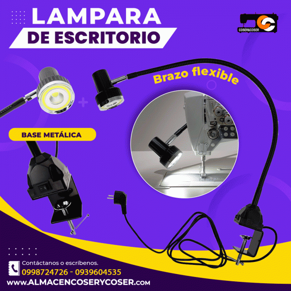 Lampara de escritorio