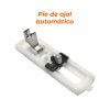 pie de ojal automático