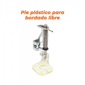 Pie plástico para bordado libre