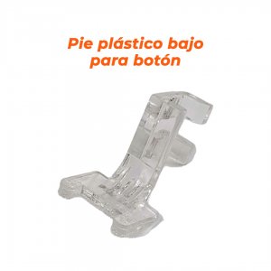 Pie plástico bajo para botón