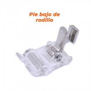 Pie bajo de rodillo