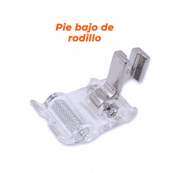 Pie bajo de rodillo