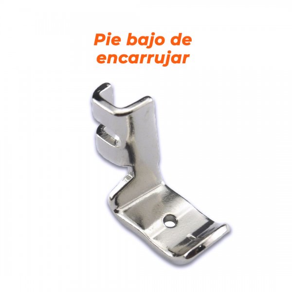 Pie bajo de encarrujar