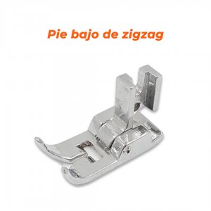 Pie bajo de zigzag
