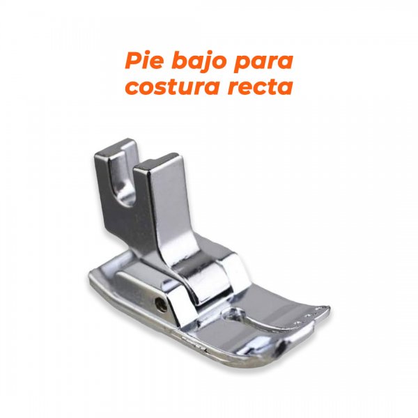 Pie bajo para costura recta