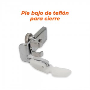 Pie bajo de teflón para cierre
