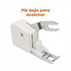 Pie bajo para acolchar