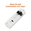 base de ojal automático con tope