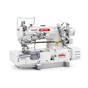 Recubridora industrial Baoyu BML-500D-05 de 5 hilos y 3 agujas