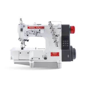Recubridora plana industrial Baoyu GT-550D-01 de 5 hilos y 3 agujas