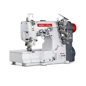 Recubridora plana industrial Baoyu GT-550D-01 de 5 hilos y 3 agujas