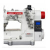 Recubridora plana industrial Baoyu GT-550F-01UTD de 5 hilos y 3 agujas