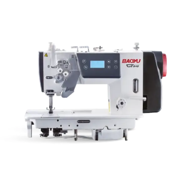 Recta industrial computarizada Baoyu GT-875 de doble aguja