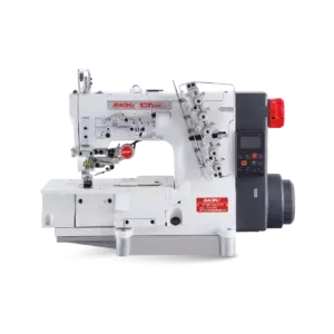 Recubridora industrial Baoyu GT-500F con motor paso a paso y corte automático de hilo