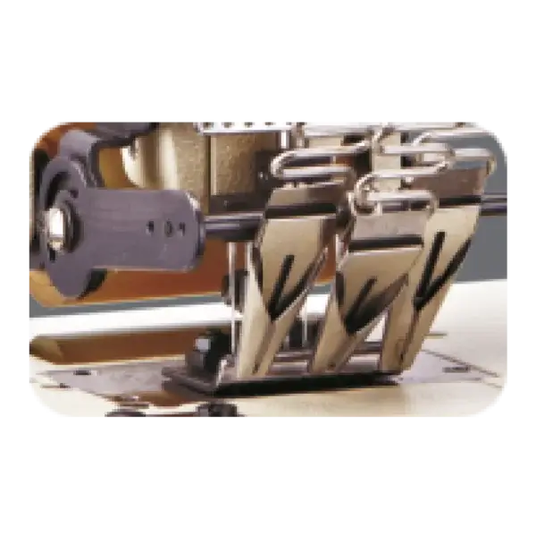Elasticadora industrial Baoyu GT-1408PL de 8 agujas para cintas y elásticos