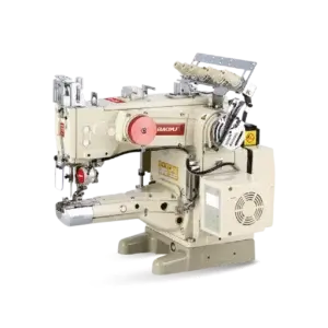 Recubridora industrial Baoyu GT-1500 CB356 de 3 agujas con motor paso a paso